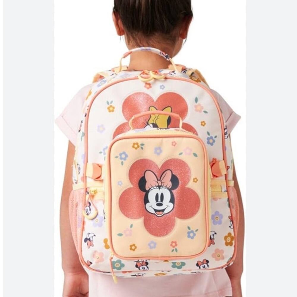 Disney Parks Minnie Mouse Kids Insulated Lunch Box and Backpack
